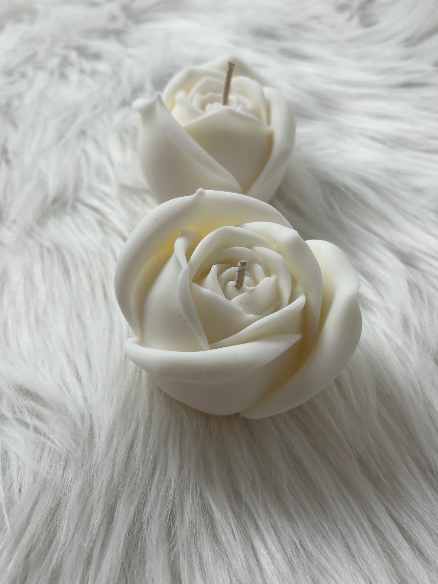 Kerze "Rose" XL