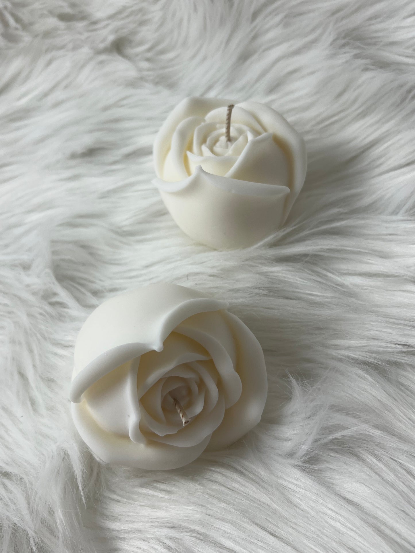Kerze "Rose" XL