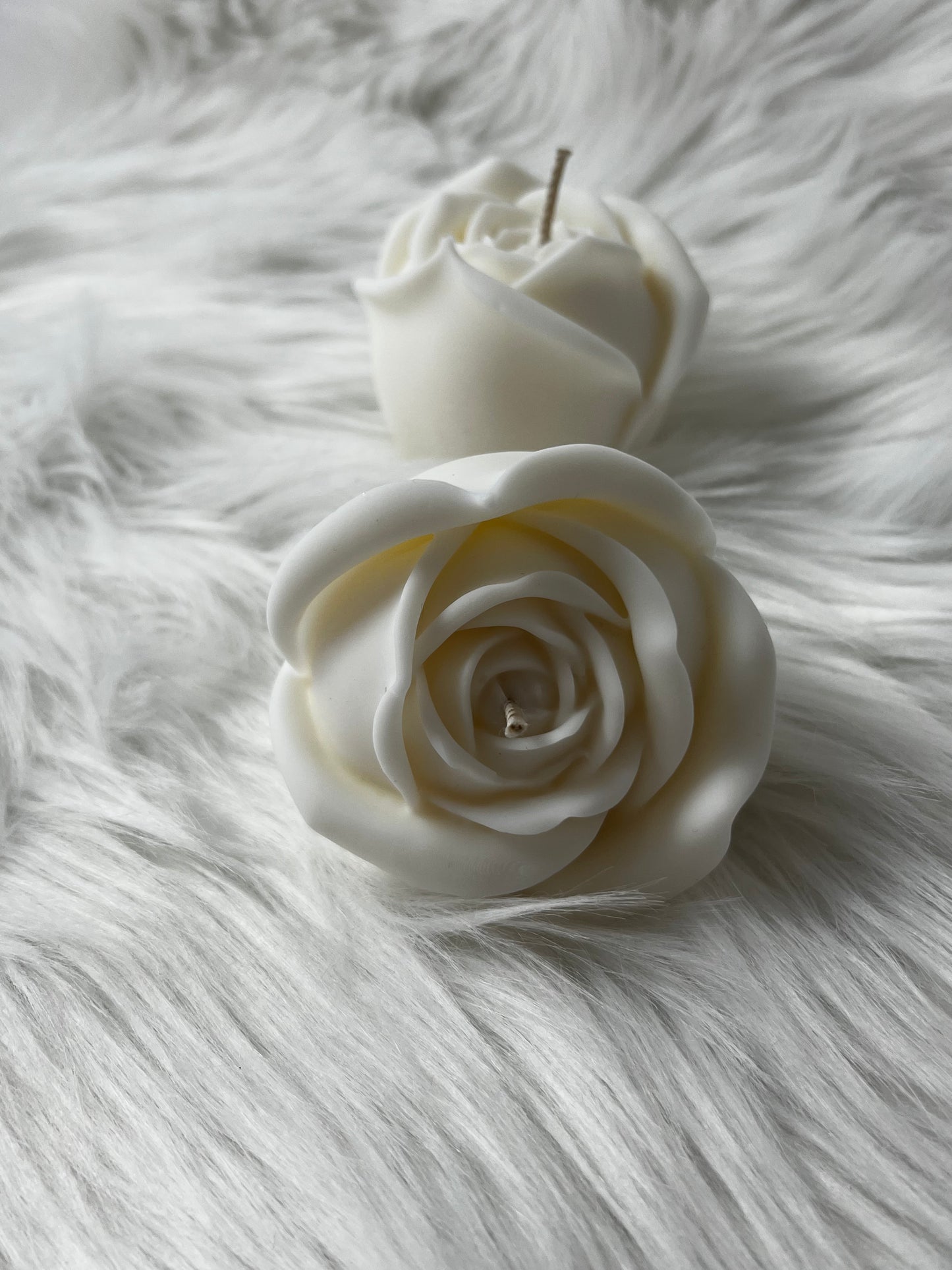 Kerze "Rose" XL