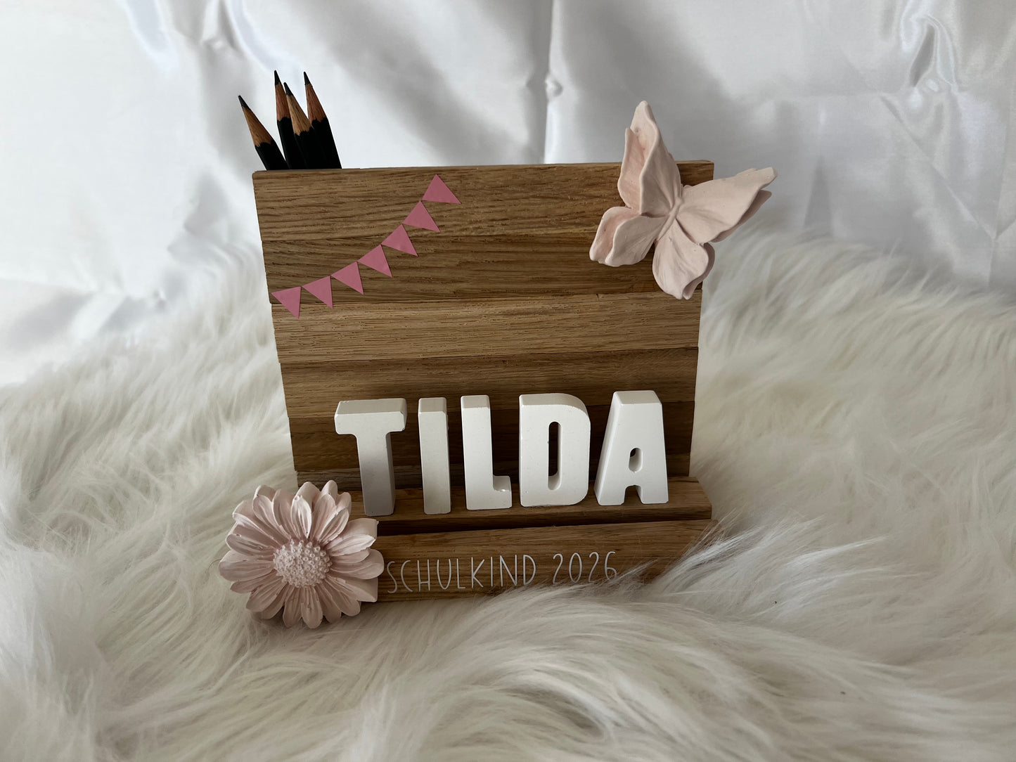 Personalisierter Stiftehalter