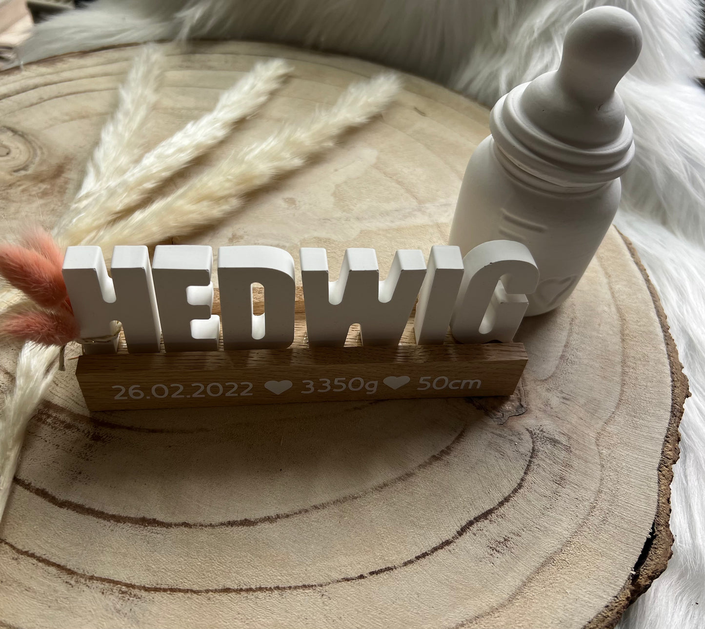 Personalisierte Namensleiste